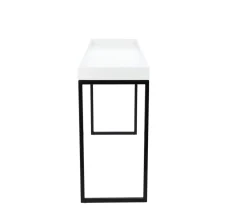 Jan Kurtz Konsolentisch Pizzo Kurz Schwarz Weiß