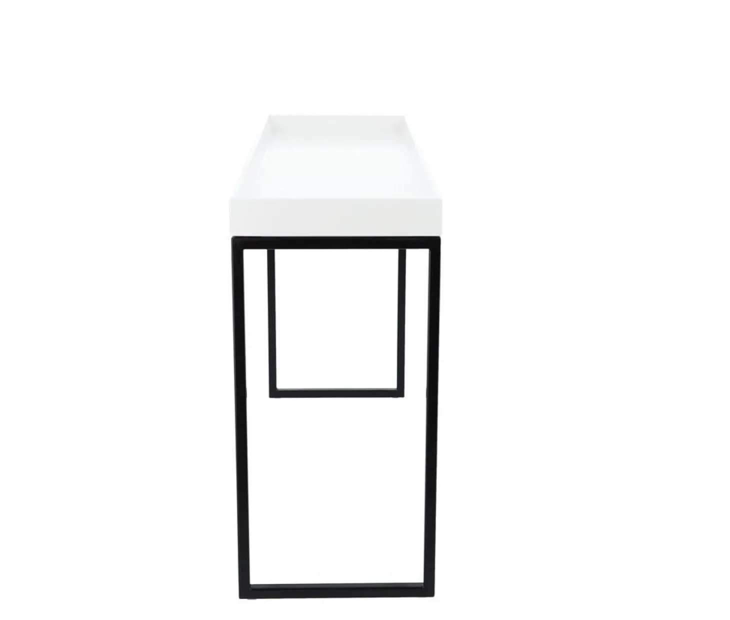 Jan Kurtz Konsolentisch Pizzo Kurz Schwarz Weiß