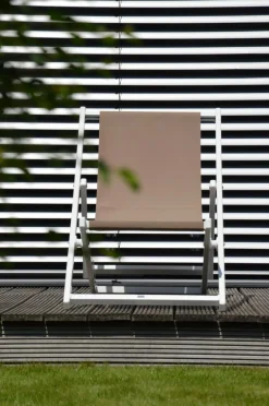 Jan Kurtz Liegestuhl Rimini Taupe