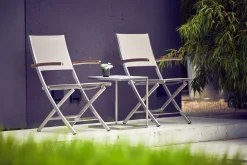 Jan Kurtz Lux Balcony Klappstuhl - weiß