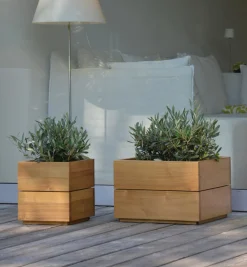 Jan Kurtz Outdoor Blumenkübel Mini Garden 25 x 25 x 25 in cm