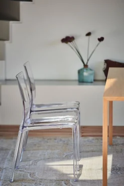 Jan Kurtz Outdoor Stapelstuhl MIA transparent