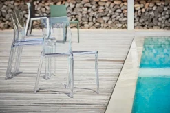 Jan Kurtz Outdoor Stapelstuhl MIA transparent
