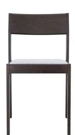 Jan Kurtz Stuhl mit gepolsteter Sitzfläche Nora wenge/hellgrau