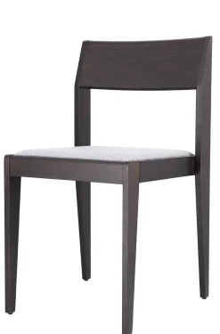 Jan Kurtz Stuhl mit gepolsteter Sitzfläche Nora wenge/hellgrau