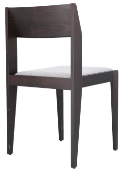 Jan Kurtz Stuhl mit gepolsteter Sitzfläche Nora wenge/hellgrau