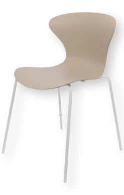 Jan Kurtz Stuhl Riva weiß/sand
