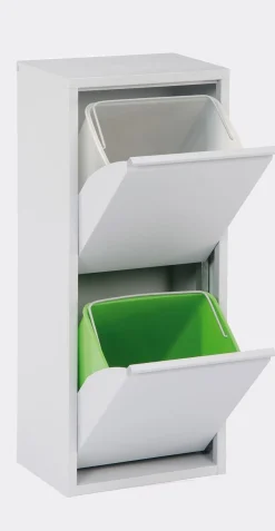 Jan Kurtz Wäschekorb/Kommode PAT 39x30x98 cm Weiß