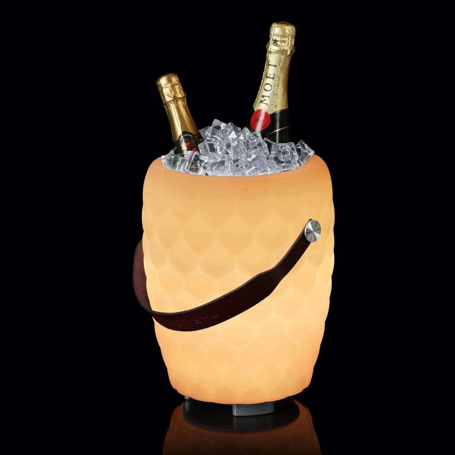 Joouls The Joouly Bowl LTD Outdoor Leuchte mit Bluetooth-Funktion kreisförmige Muster 25 cm x 33 cm