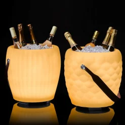 Joouls The Joouly Bowl LTD Outdoor Leuchte mit Bluetooth-Funktion kreisförmige Muster 25 cm x 33 cm