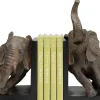 Kare 2er Set - Buchstütze - Elephants 25