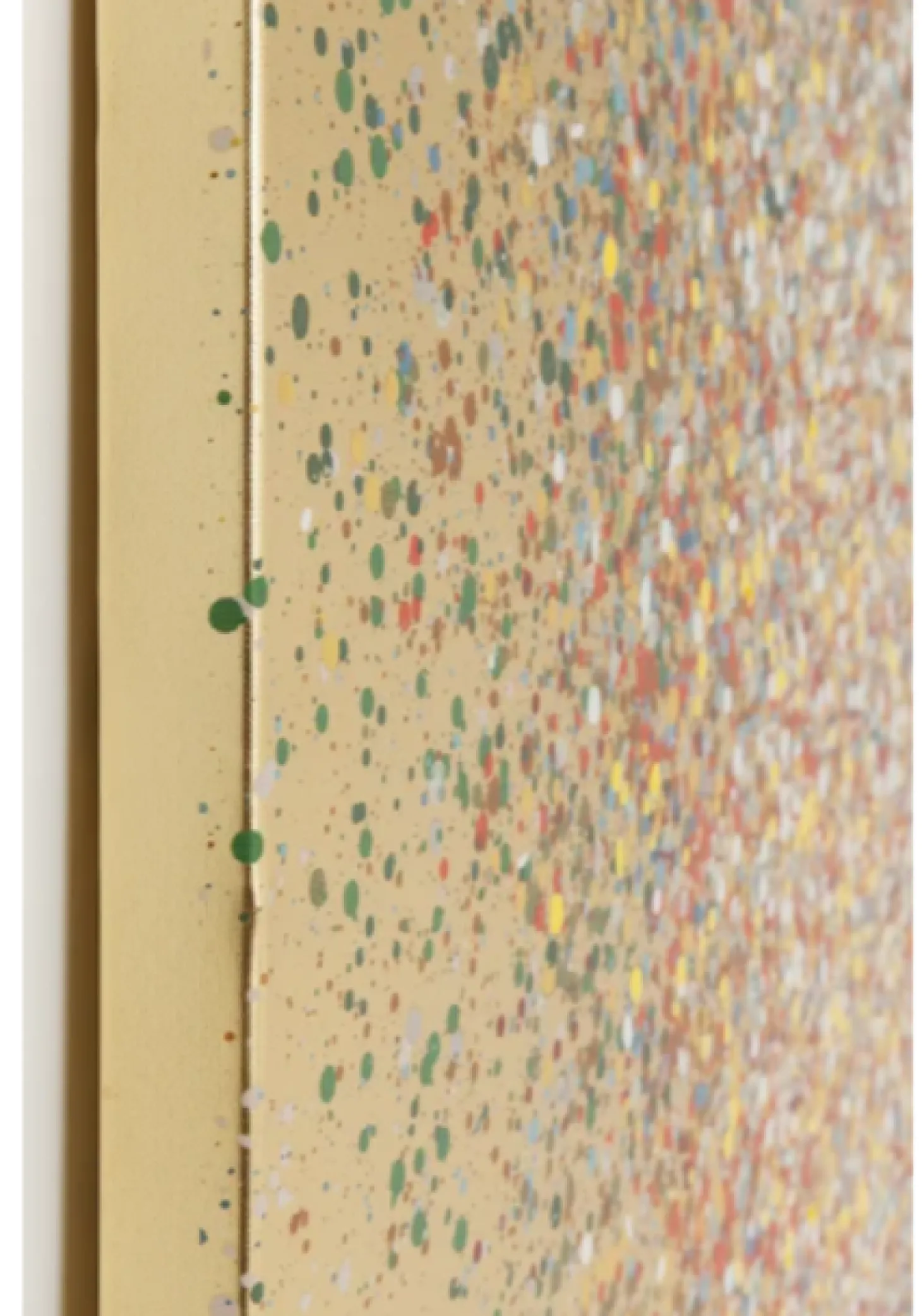 Kare Touched Flower Boat 100 x 80 Gold Rot