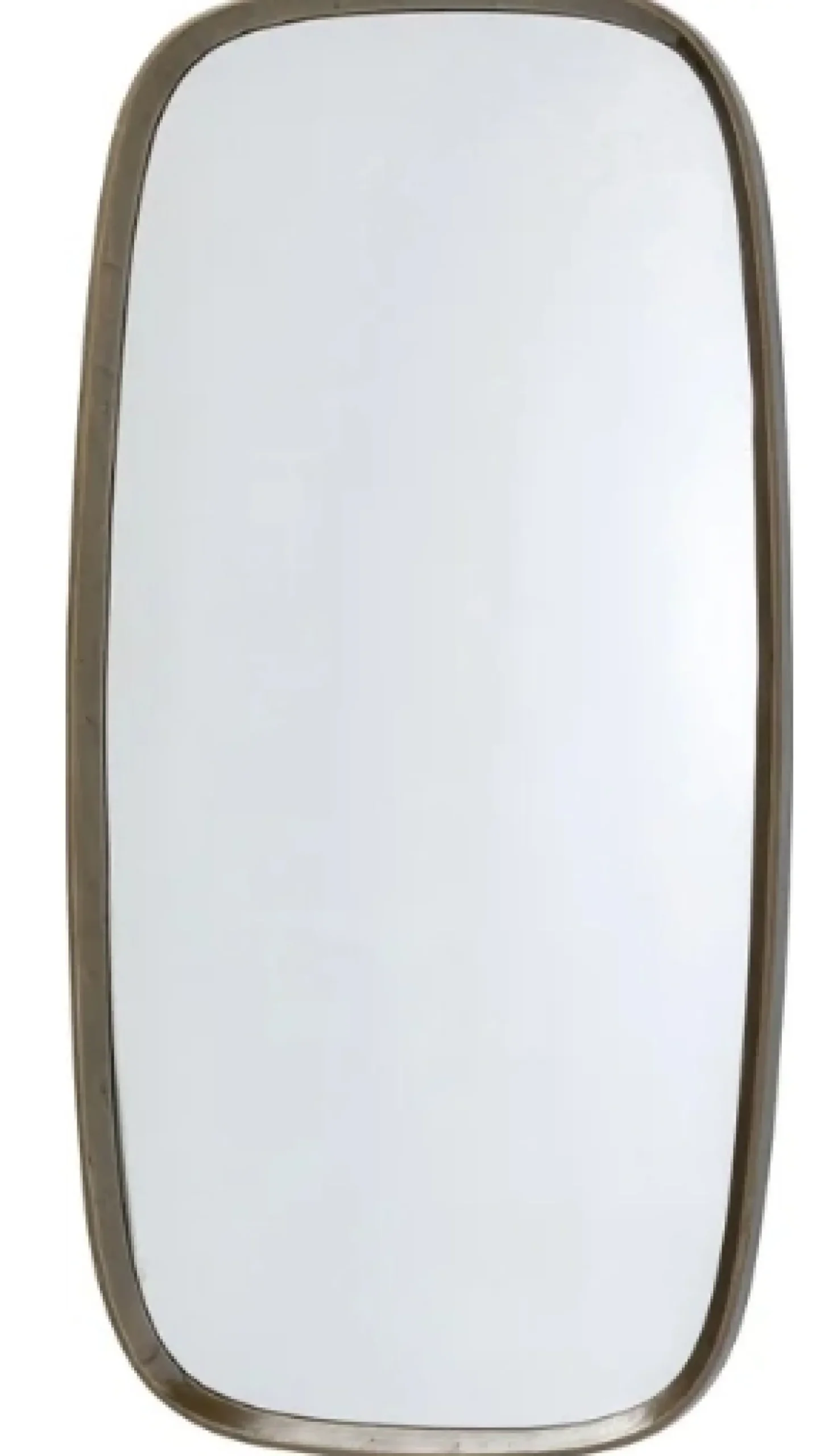 Kare Wandspiegel - Noomi brass 122 x 58 cm