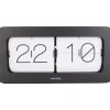 Karlsson Wand/Tisch Uhr Matiz Bambus schwarz