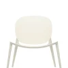 Kartell Be Bop In- und Outdoorsstuhl weiß