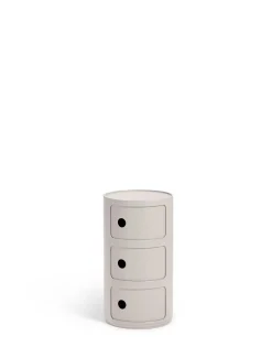 Kartell Componibili Bio Container cremefarben