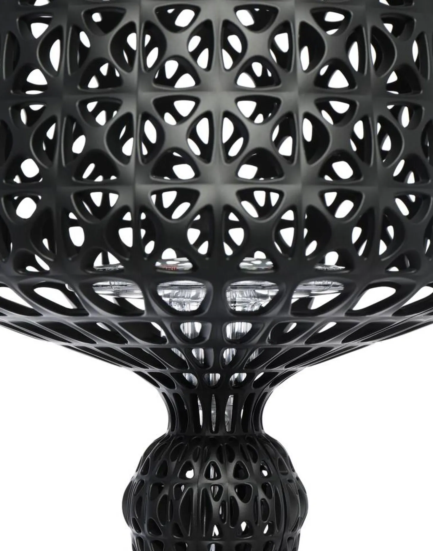 Kartell Lampe Mini Kabuki schwarz