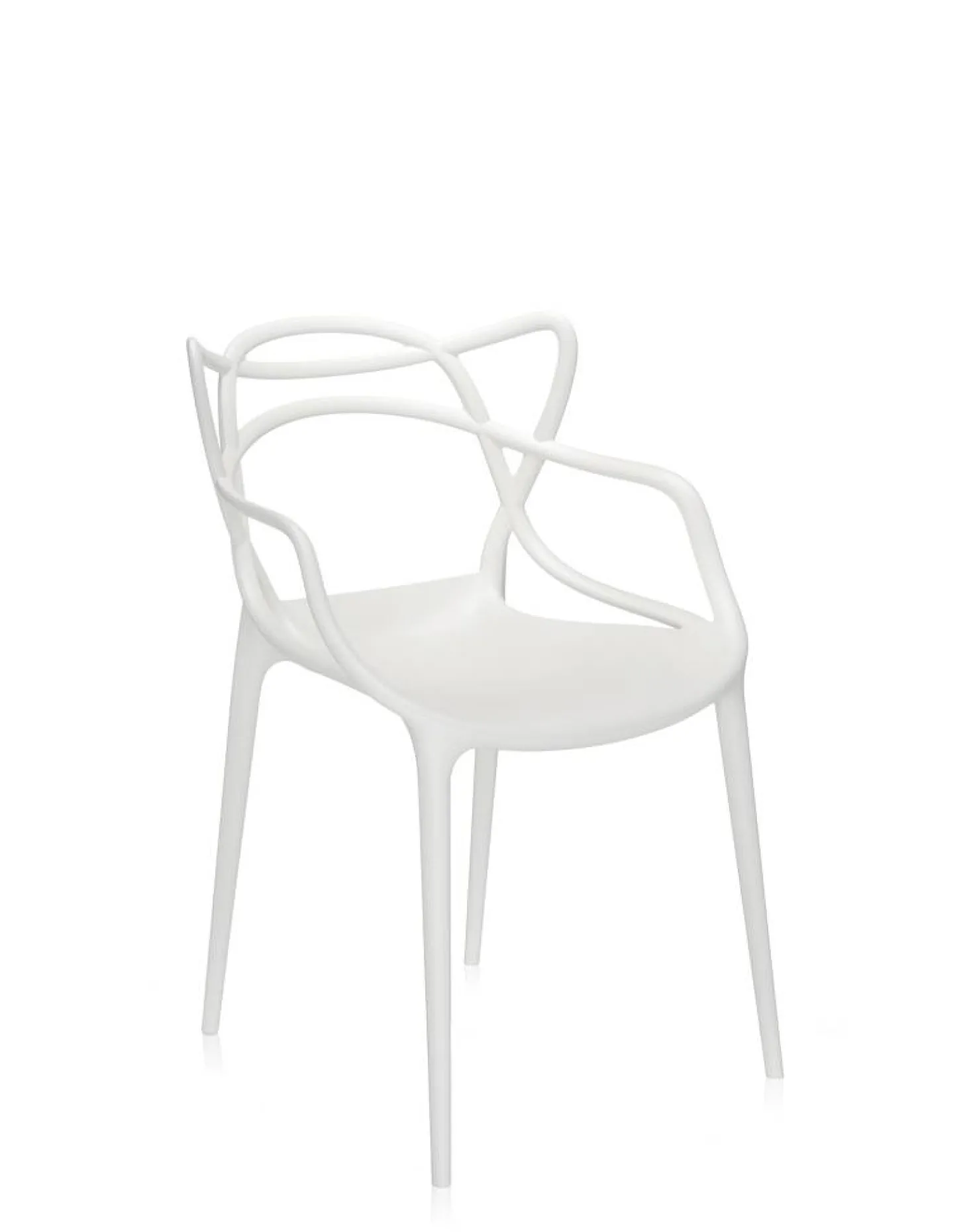 Kartell Stuhl Masters weiß