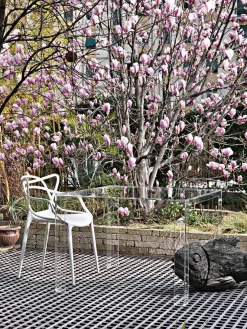 Kartell Stuhl Masters weiß