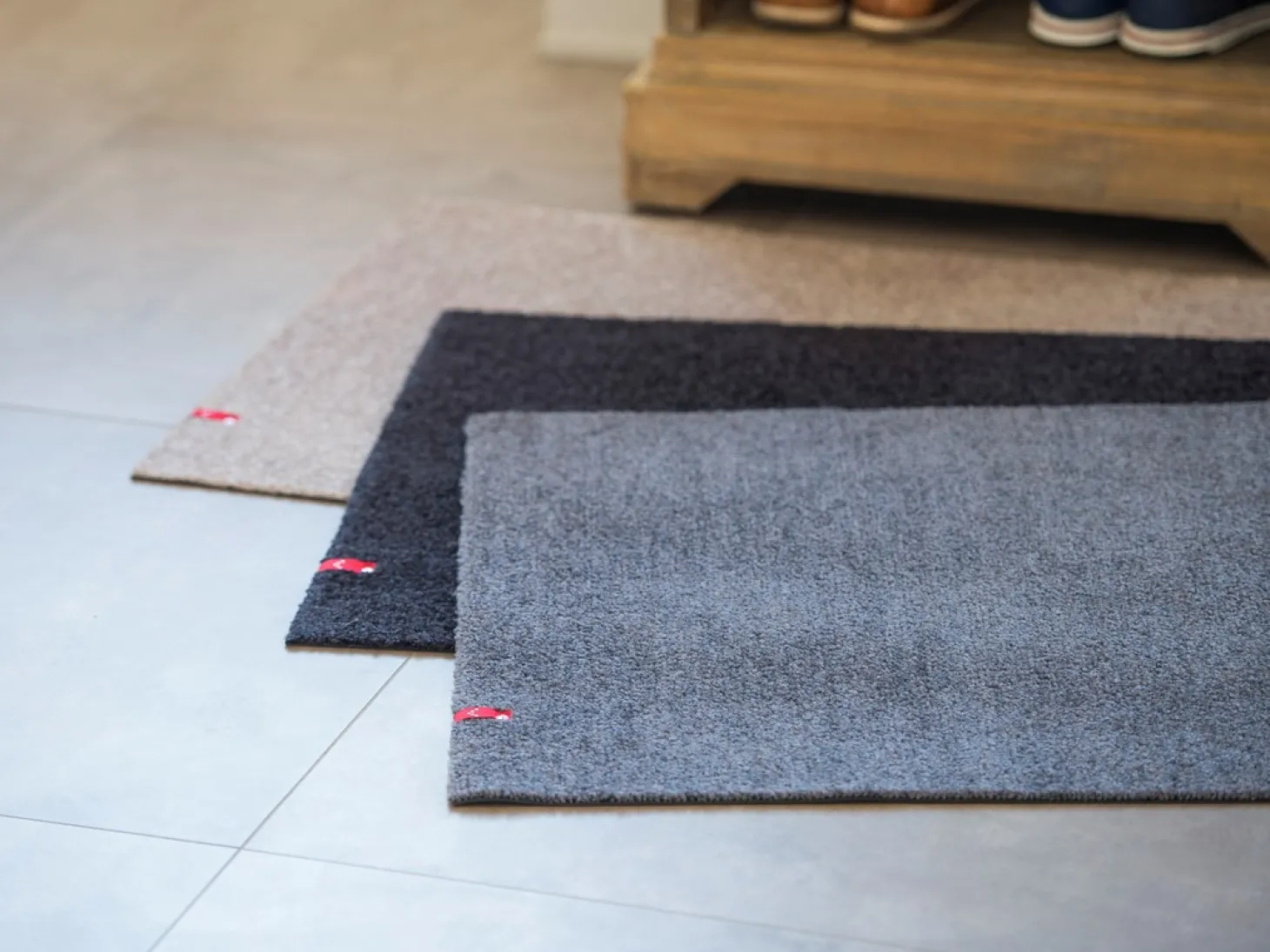 Keilbach Bravo Fußmatte 127 x 77 cm Rot