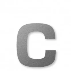 Keilbach Hausnummer Edelstahl (16 cm) – c