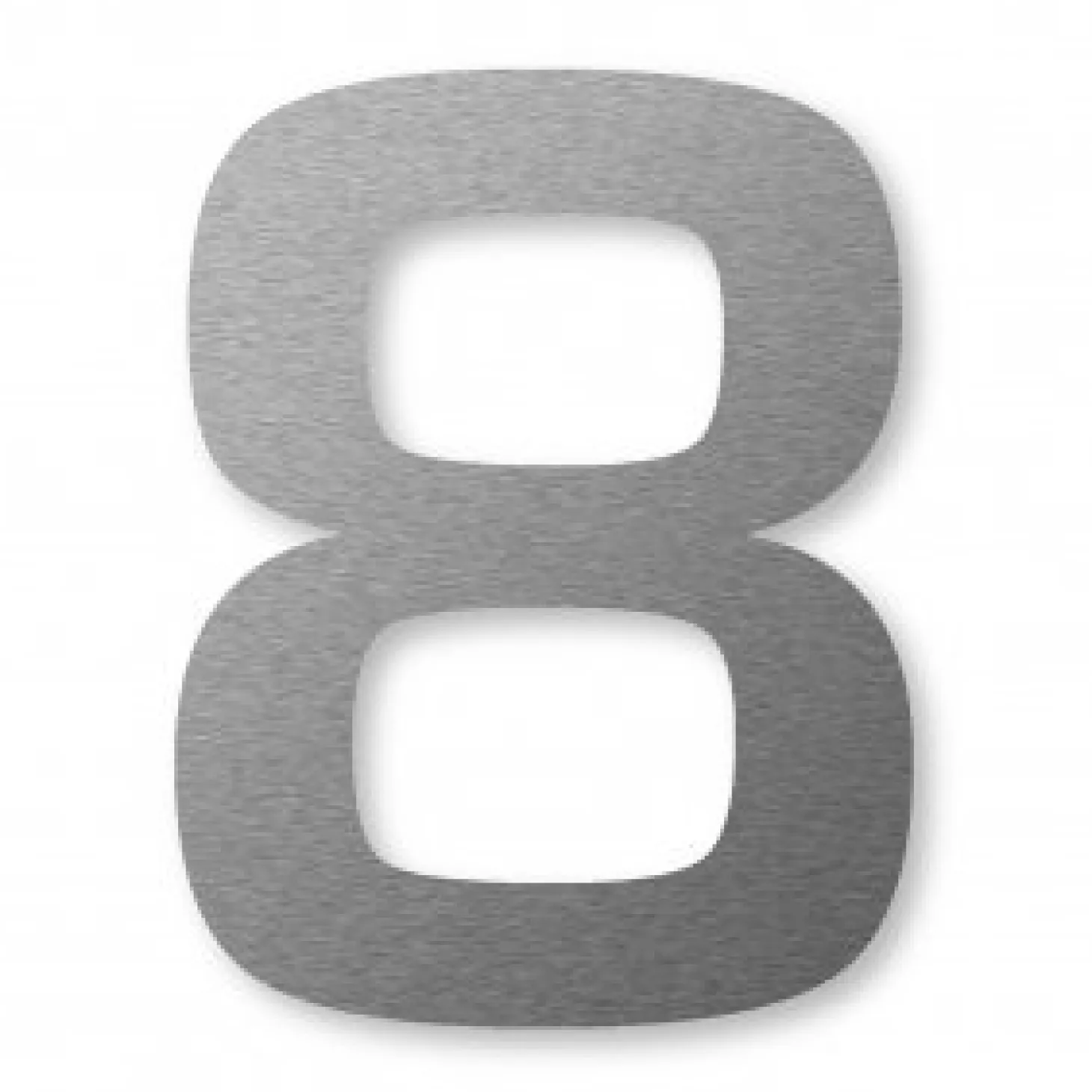 Keilbach Hausnummer Edelstahl (24 cm) – 8