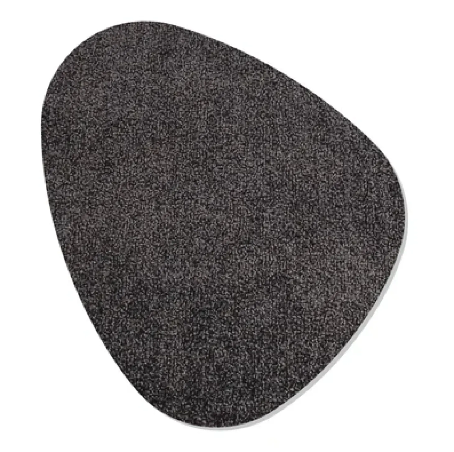 Keilbach Kiesel Schuhabstreifer mit rutschfestem PVC-Rücken dunkelgrau