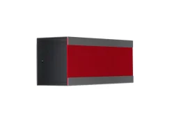 Keilbach Zeitungsbox für Glasnost Briefkasten Edelstahl lackiert Rot