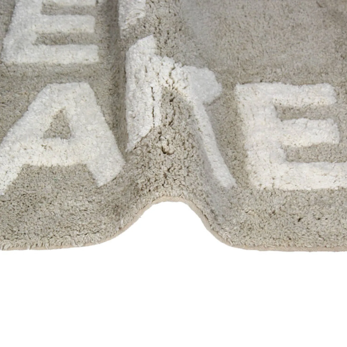 Kersten B.V. Badematte "Get Naked" in Taupe 50x80 cm