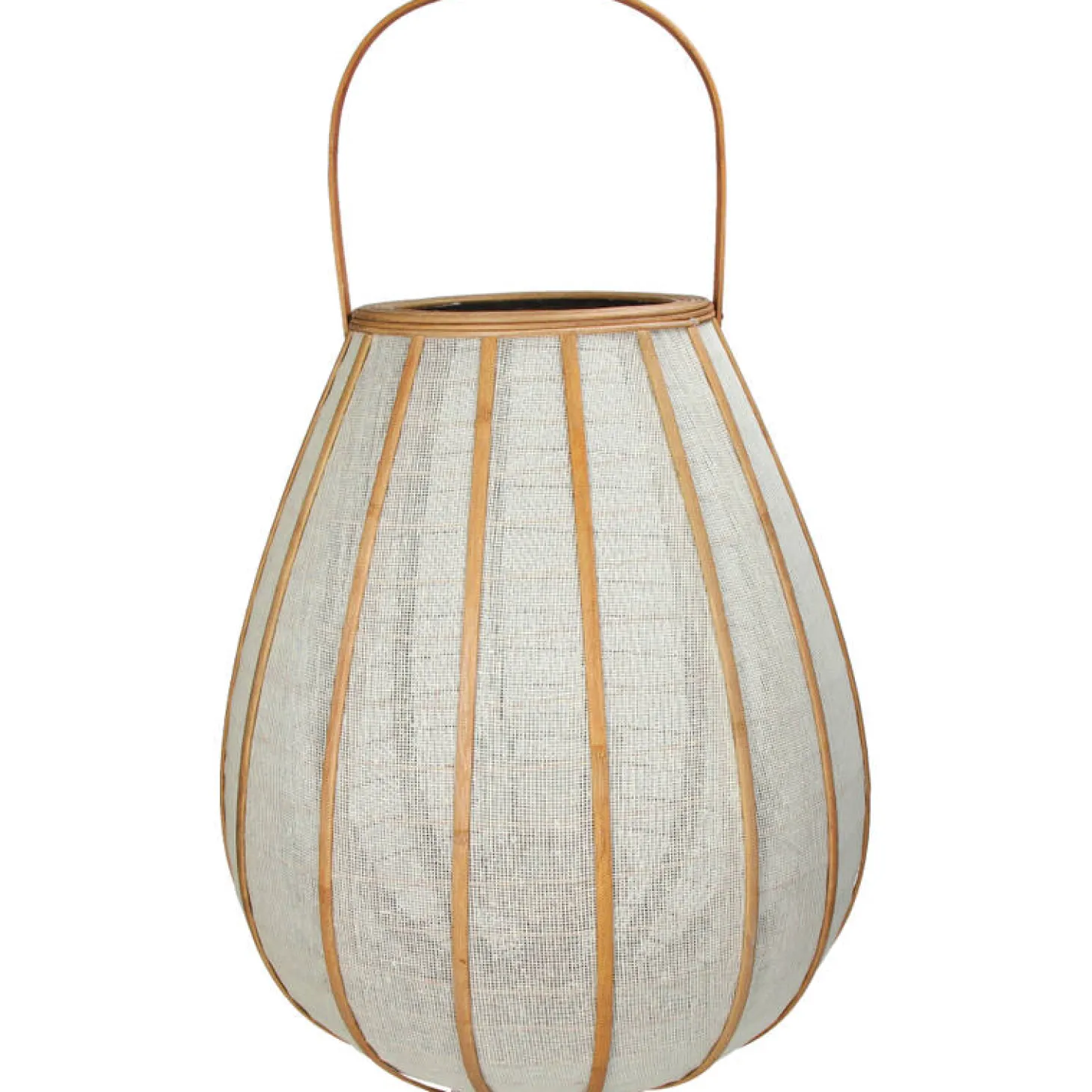 Kersten B.V. Bambuslaterne elfenbein 43x43 cm