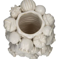 Kersten B.V. Moderne Vase "Früchte" elfenbeinfarbig