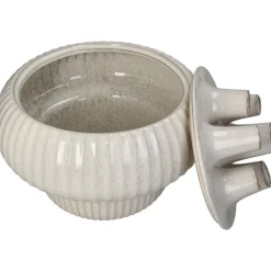 Kersten B.V. Vase Stoneware weiß 29x29x25.5cm