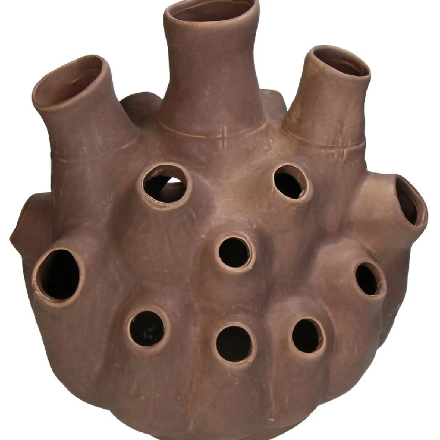 Kersten B.V. Vase Stoneware Mauve 29,5x26x30,5cm