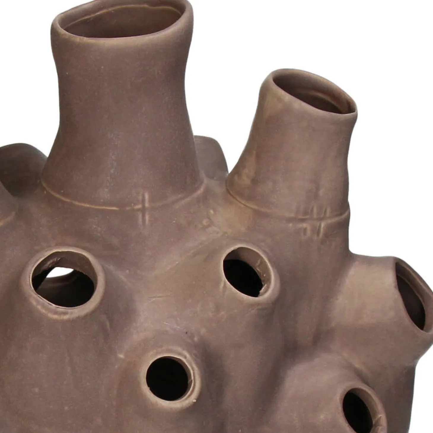 Kersten B.V. Vase Stoneware Mauve 29,5x26x30,5cm