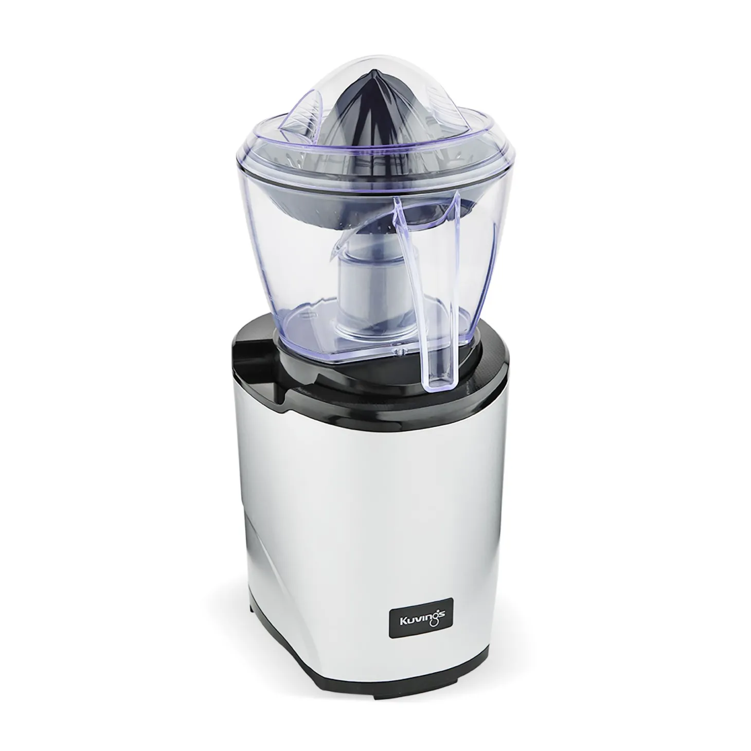 Kuvings Auto 8 - automatischer Entsafter mit Sorbet-Aufsatz Silber