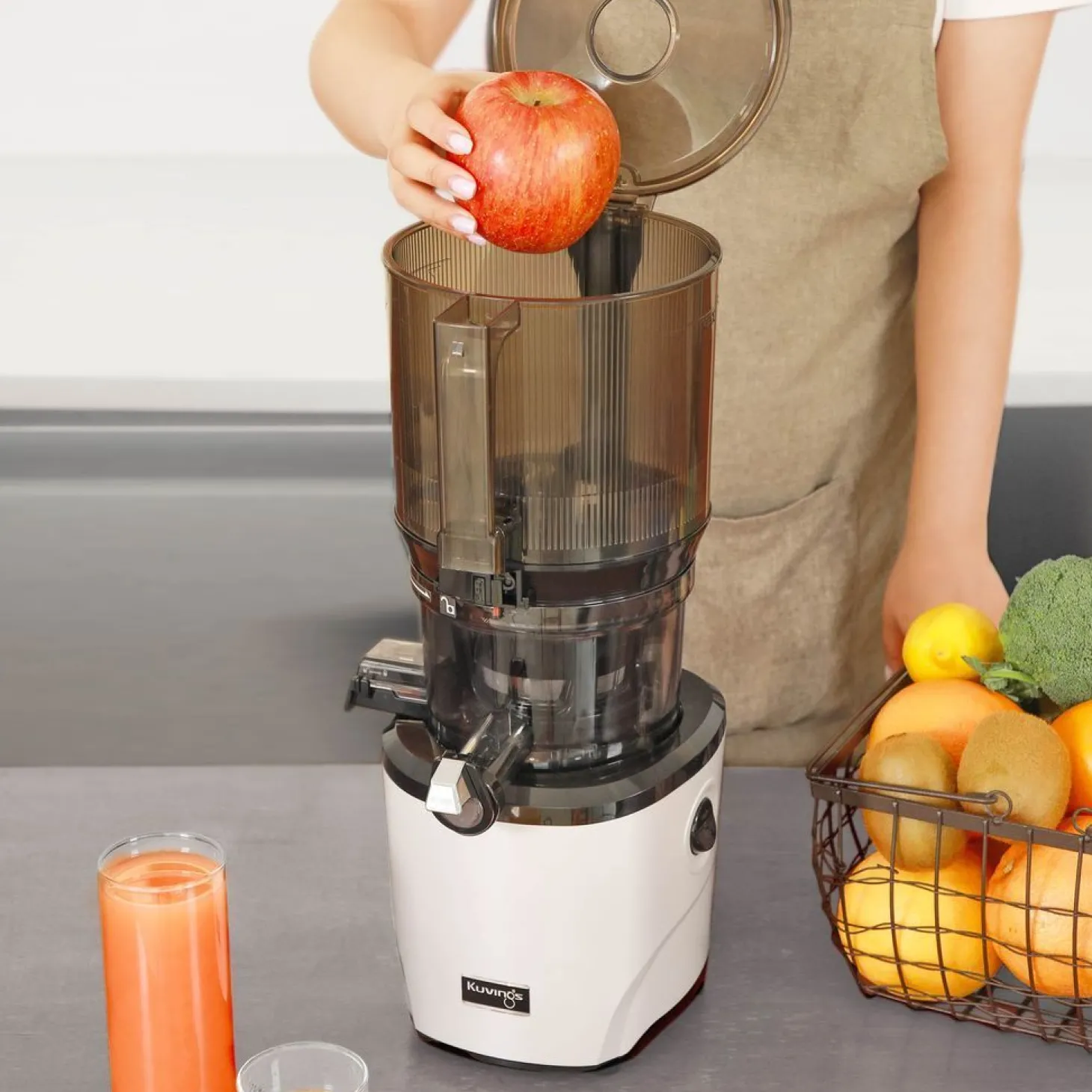 Kuvings Auto 10S - automatischer Entsafter Weiß | Einzelprodukt