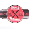 Lafinesse Schild - Mom´s Kitchen, 61 x 27 cm