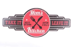 Lafinesse Schild - Mom´s Kitchen, 61 x 27 cm