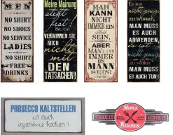 Lafinesse Schild - Mom´s Kitchen, 61 x 27 cm