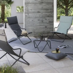 Lafuma Outdoor Beistelltisch Vogue perforiert grau (Titane)
