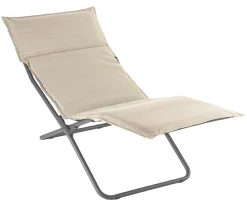Lafuma Outdoor Lounge-Sessel BAYANNE Latte / Gestell Titane