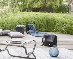 Lafuma Plaid / Kuscheldecke Selene blau