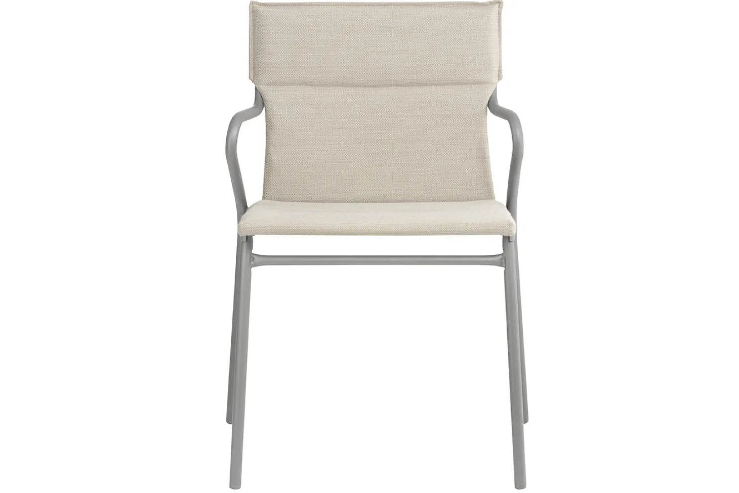 Lafuma Stuhl mit Armlehne ANCONE Latte / Gestell Titane