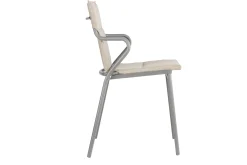 Lafuma Stuhl mit Armlehne ANCONE Latte / Gestell Titane