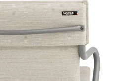 Lafuma Stuhl mit Armlehne ANCONE Latte / Gestell Titane