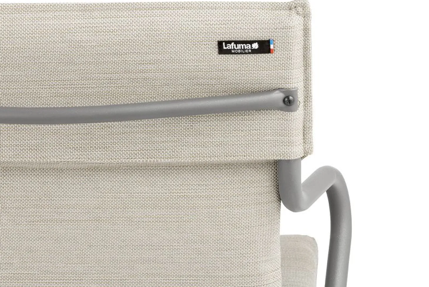 Lafuma Stuhl mit Armlehne ANCONE Latte / Gestell Titane