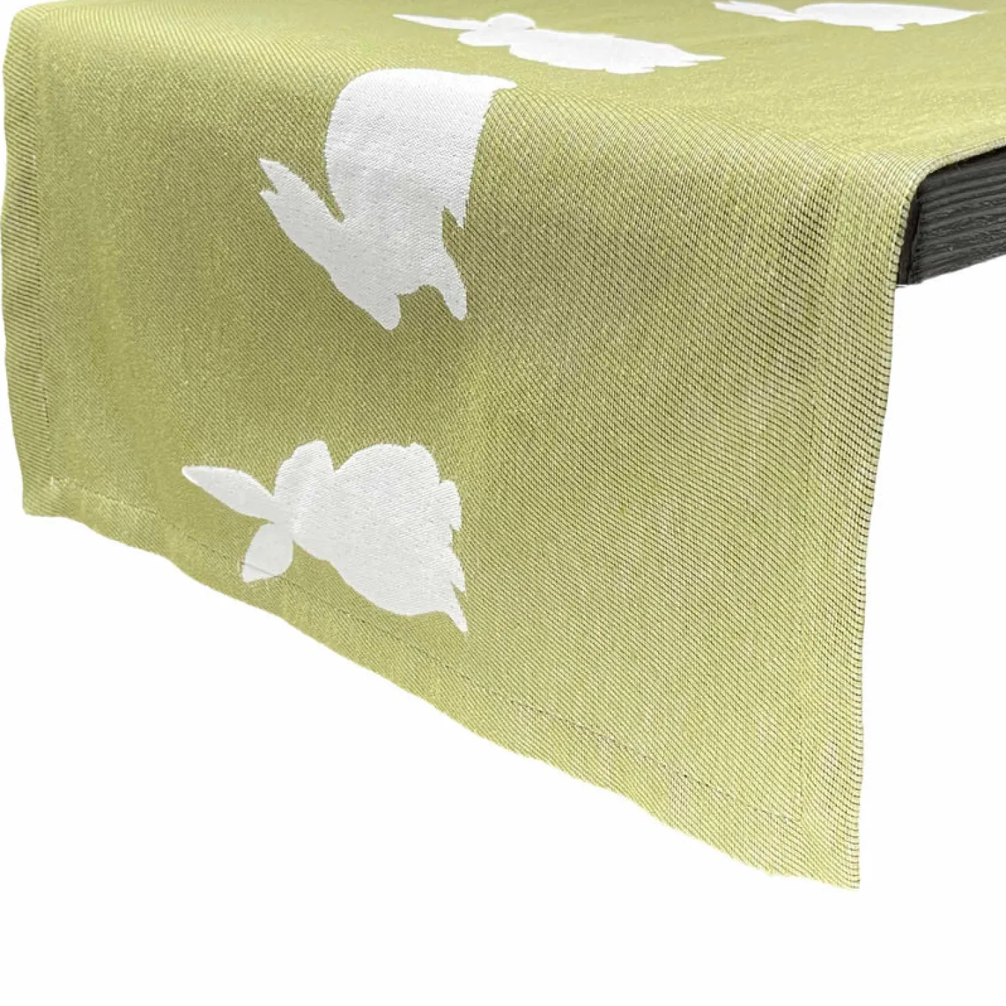 Lazis Grüner Tischläufer Solange 47 x 135 cm