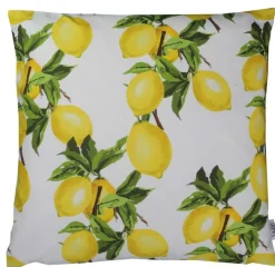 Lazis Kissenhülle Citrus 50 x 50 cm - Zitronenmuster