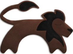 Leschi Wärmekissen Löwe Juri chocolate