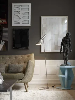 Louis Poulsen AJ Stehleuchte pale petroleum